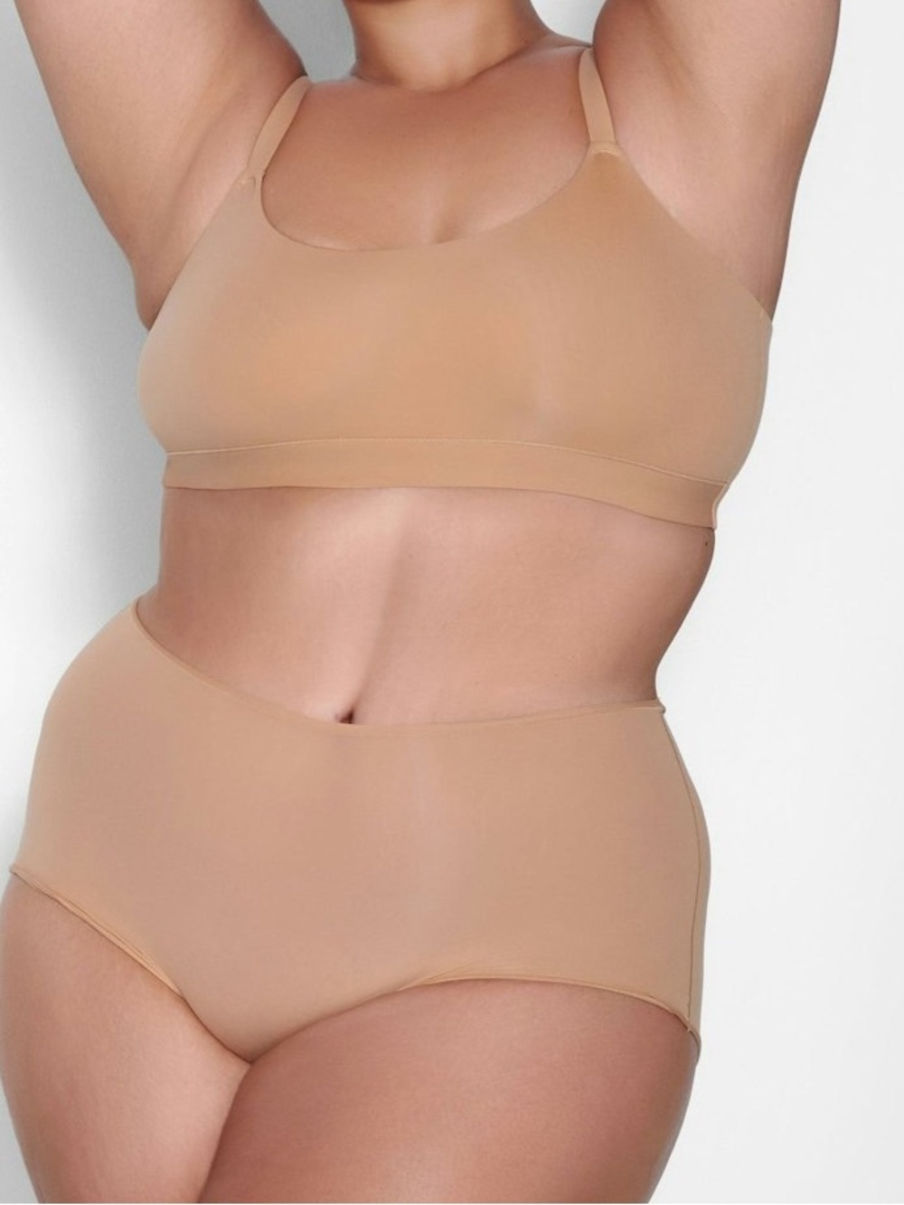 SKIMS Fits Everybody Scoop Bralette BR-SCP-9182 ochre